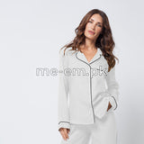 PLAIN SILK -  WHITE